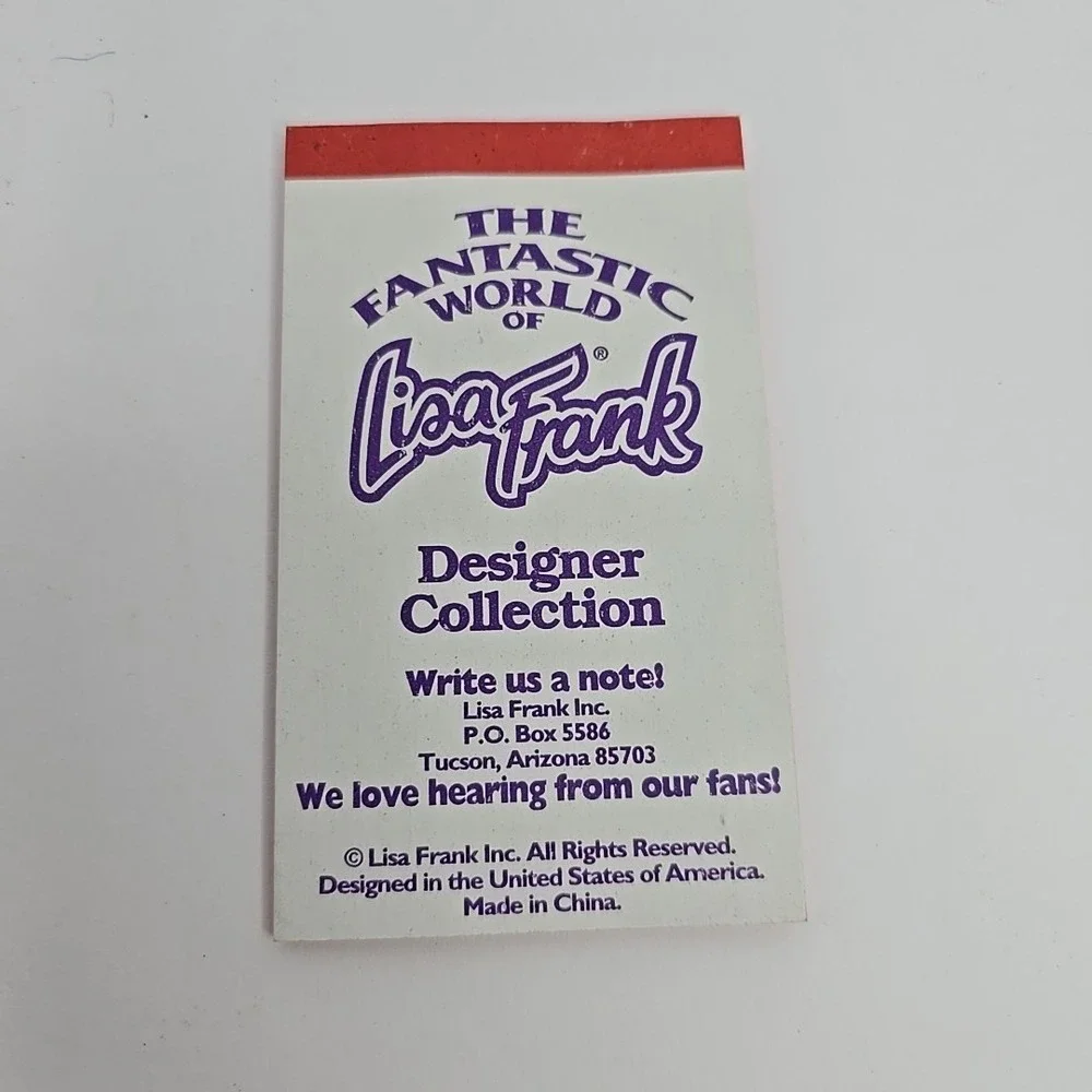 Vtg Lisa Frank Cleocatra All In One Stationery Paper Postalette Pencil Stencil